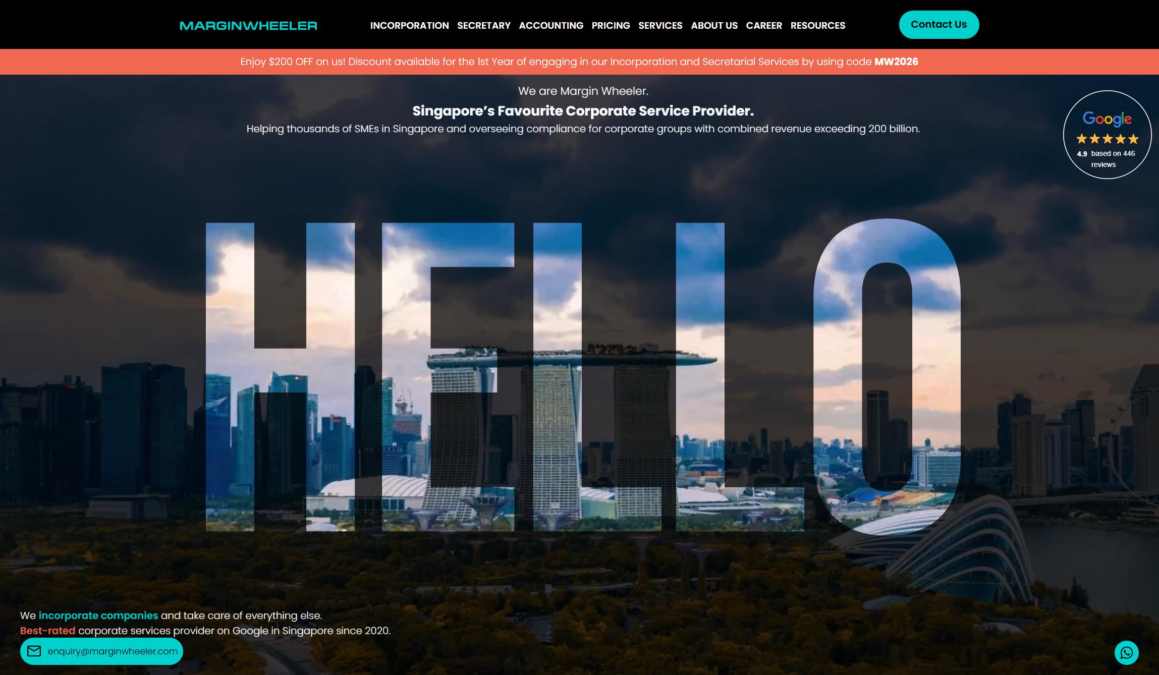 margin wheeler top accounting firm singapore