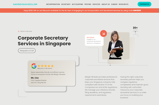 margin wheeler top 1 corporate secretarial services in singapore