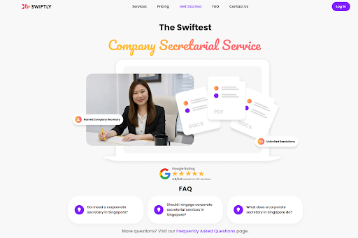 swiftly top corporate secretary in singapore